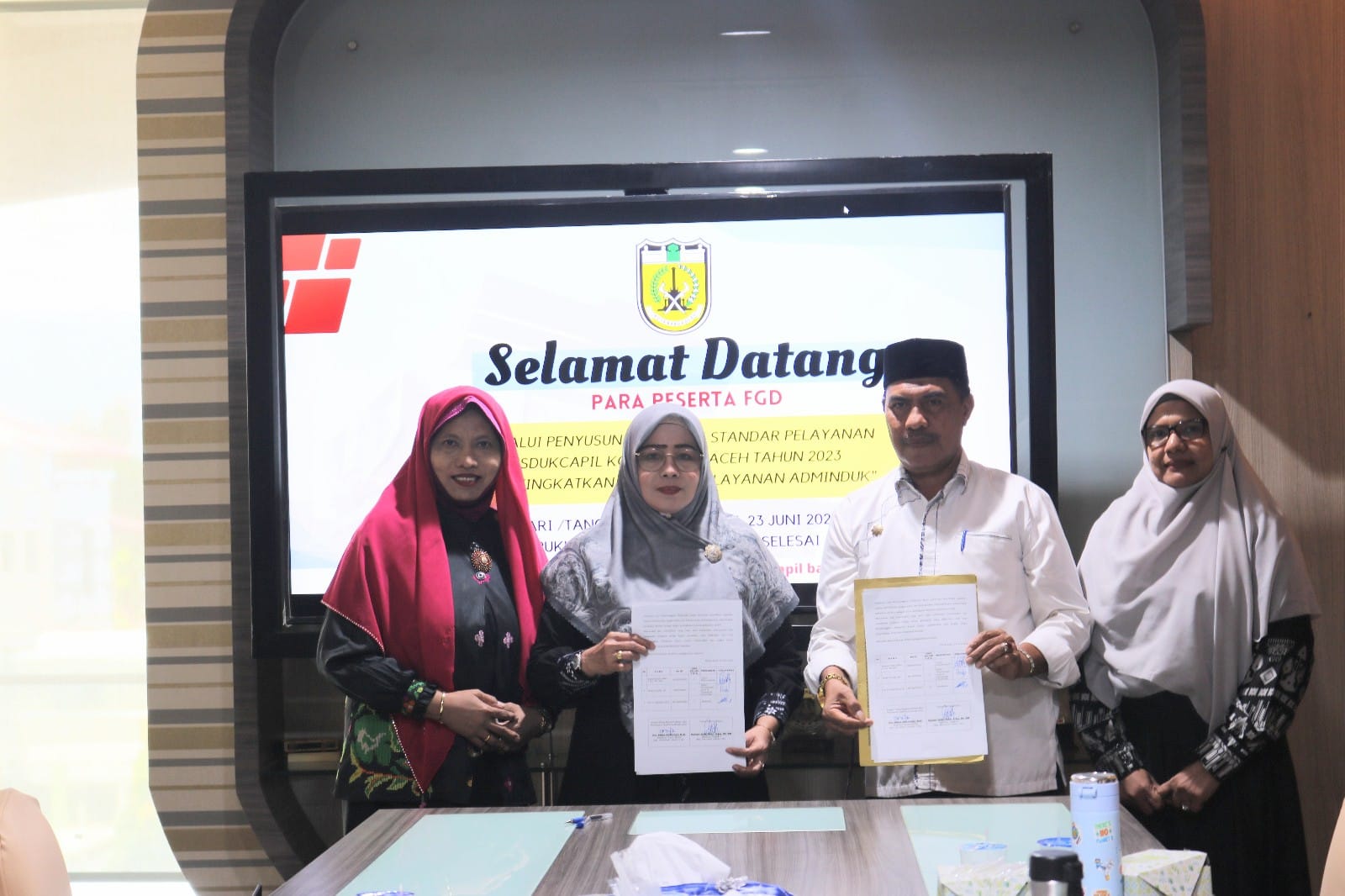Tingkatkan Pelayanan Adminduk, Disdukcapil Selenggarakan FGD Penyusunan Revisi Standar Pelayanan