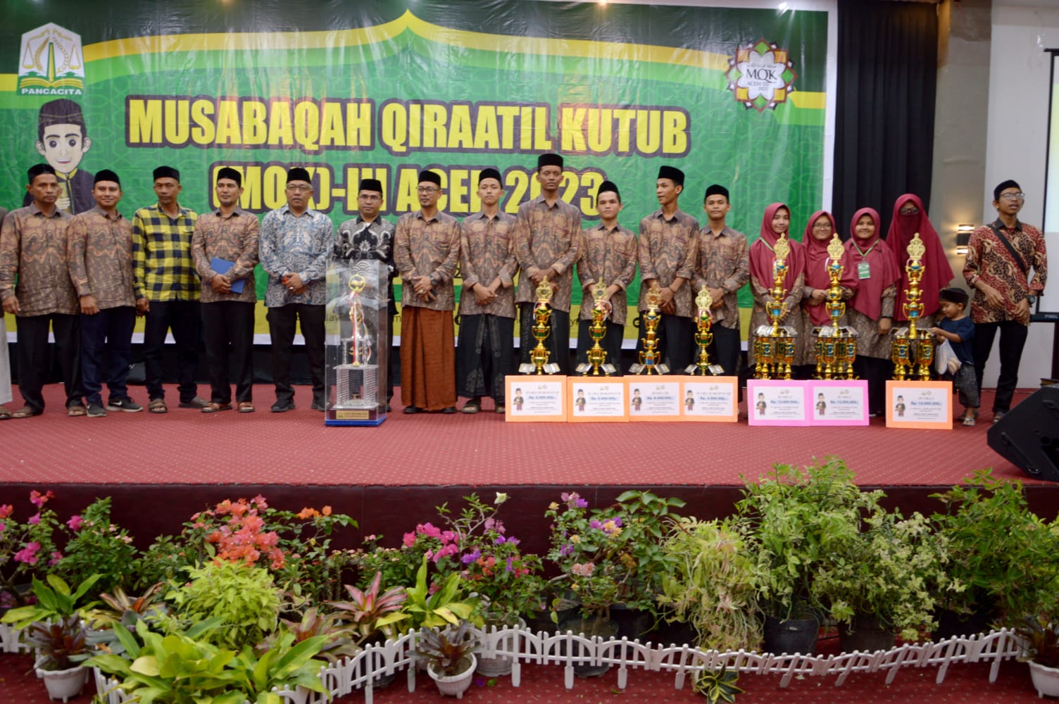 Kafilah Aceh Besar Juara Umum MQK III se-Aceh Tahun 2023