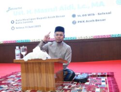 Pengajian Rutin TP-PKK Aceh Besar Bahas Keutamaan Ibadah Qurban