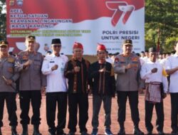 Asisten III Ikut Apel Bersama Kasat Kamling di Mapolda Aceh
