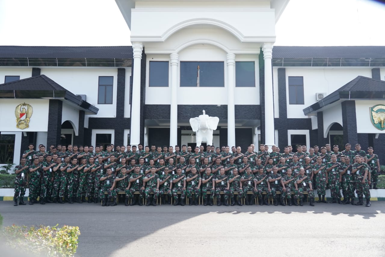 Aster Kasdam IM pimpin Rapat evaluasi pelaksanaan Progja dan Anggaran Kodam IM TA 2023 Bidang Ter.