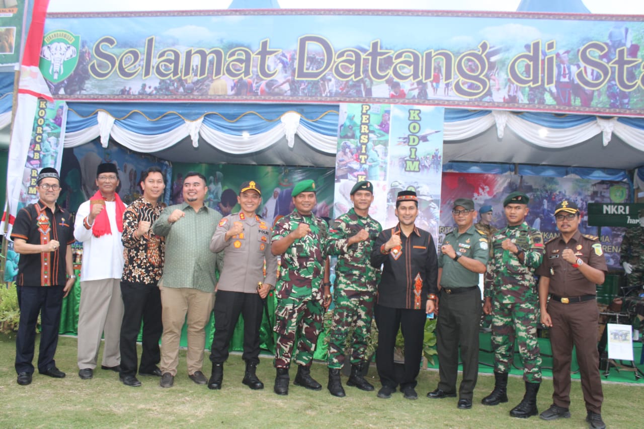 Dandim 0108/Agara Hadiri Pembukaan Pameran Dan Perlombaan Sambut Hari Jadi Ke
