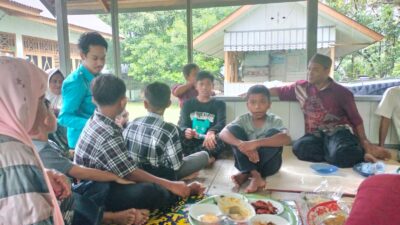 Manfaatkan Momen Idul Adha Nasruddin Awl dan Muhammad Rifki Alifia Silaturahmi Bersama Tokoh Masyarakat dan Ulama