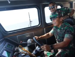 Kapoksahli Pangdam IM Menghadiri Acara Pelaksanaan Sea Trial/Uji Coba Dua Unit KMC Komodo AD Bekangdam IM.