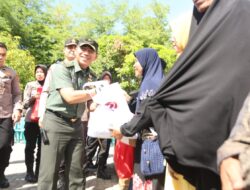 Kasdam IM Hadiri Bulan Bakti Polri Presisi, Polda Aceh Salurkan Paket Sembako Dalam Rangka Hari Bhayangkara Ke-77 Tahun 2023.