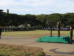 Pangdam IM pimpin Upacara Peringatan Hari Lahir Pancasila di lapangan Blang Padang Kota Banda Aceh.