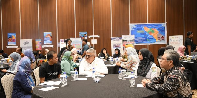 Pemerintah Aceh dan Unicef-PKPM Gelar Pembelajaran Penguatan Layanan Perlindungan Anak