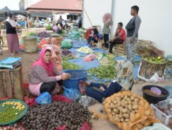 Pasca Idul Adha, Aktifitas Jual Beli di Pasar Induk Lambaro Masih Sepi