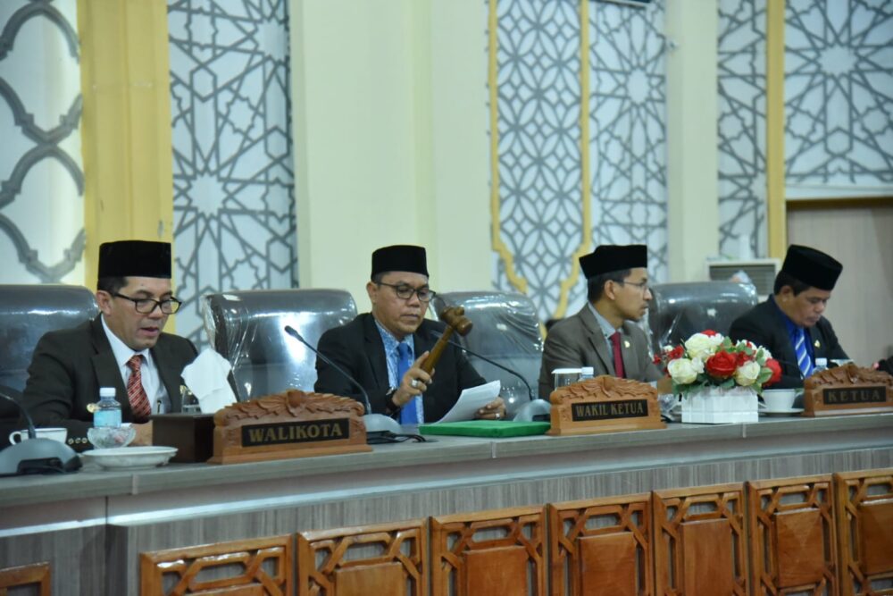 DPRK Terima LKPJ Wali Kota Banda Aceh Tahun Anggaran 2022