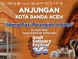 Dispar Kota Banda Aceh Berpartisipasi dalam Event Aceh Culinery Festival