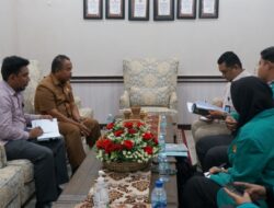 Wakili Pj Bupati Aceh Besar, Asisten II Sekdakab Terima Audiensi BEM Fakultas Keperawatan USK