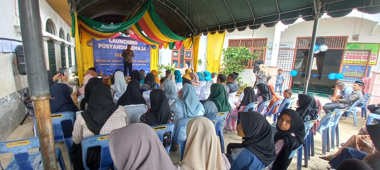 Launching Posyandu Remaja, Ini Harapan Keuchik Peunyeurat