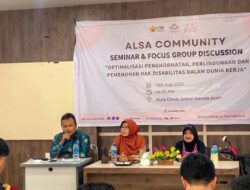 Dinsos Banda Aceh Gelar Seminar Pemenuhan Hak Disabilitas dalam Dunia Kerja