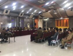Usai Dilantik, Amiruddin Gelar Rapat Perdana Bersama Kepala OPD dan Camat