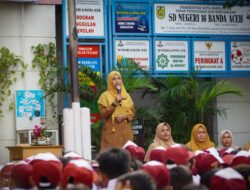 Sambut Siswa Didik Baru, SDN 16 Banda Aceh Lakukan Pengenalan Lingkungan Sekolah