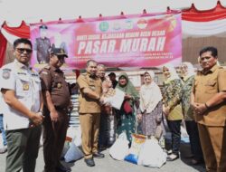 Peringati Hari Bhakti Adhyaksa, Kejari dan Pemkab Aceh Besar Gelar Pasar Murah