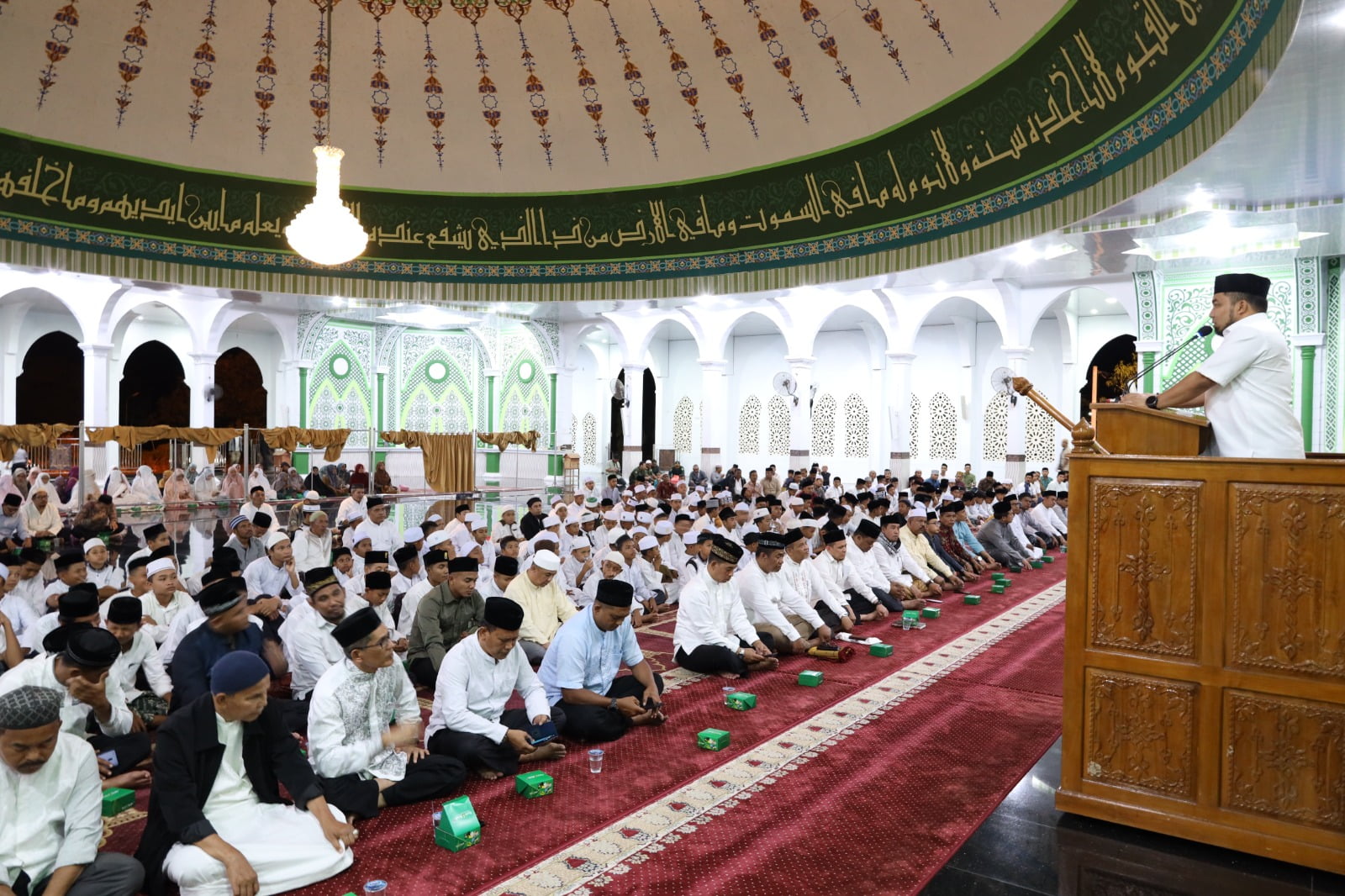 Peringati Tahun Baru Islam, Pemkab Aceh Besar Gelar Tausiah di Masjid Al Munawarah