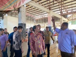 Tindak Lanjut Keluhan Pedagang, Amiruddin Lakukan Pengecekan Atap Bocor di Pasar Al-Mahirah