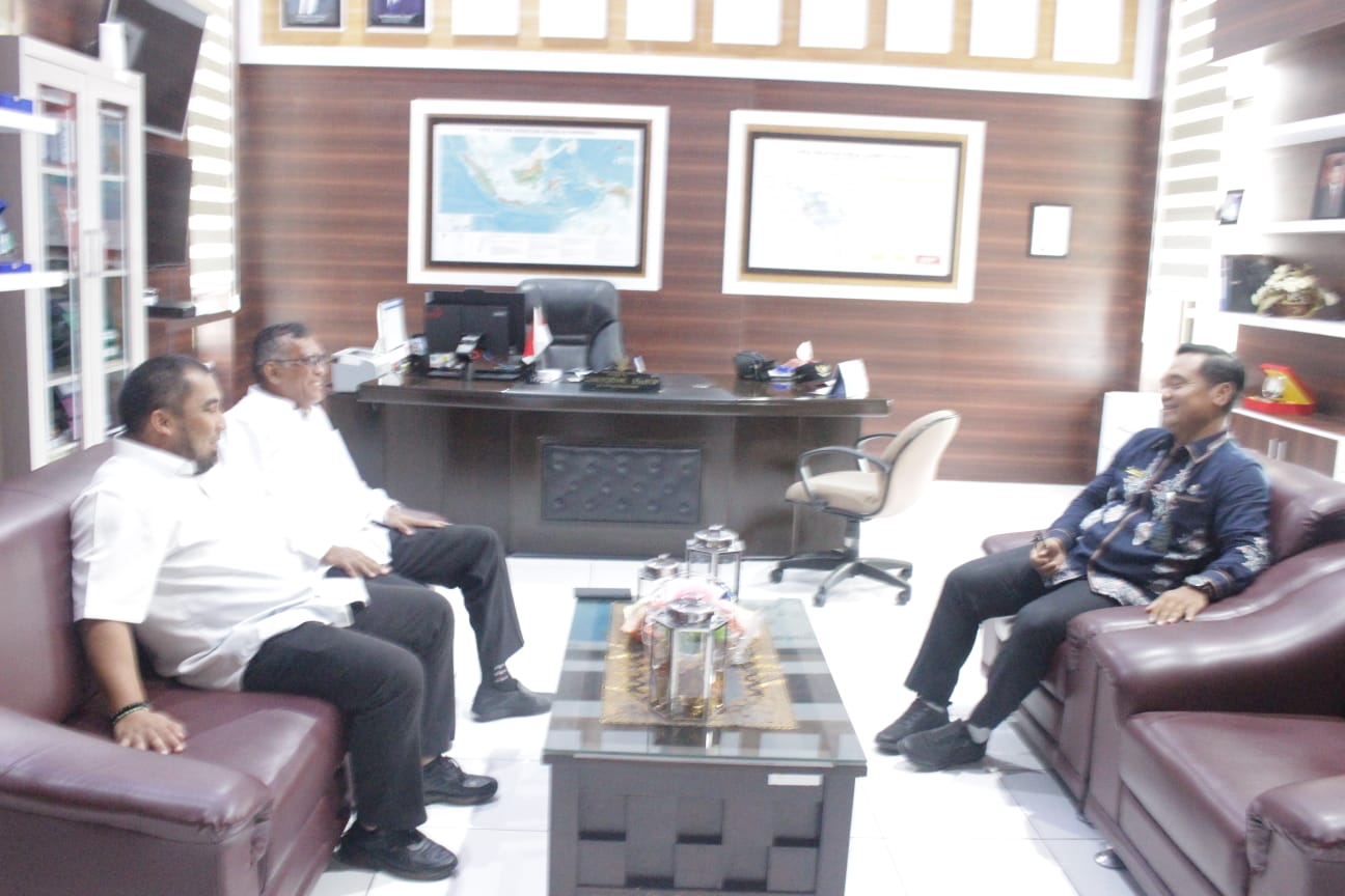Pj Bupati Aceh Besar Silaturahmi dengan Kakanreg XIII BKN Aceh