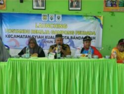 Camat Syiah Kuala Resmikan Posyandu Remaja di Gampong Peurada