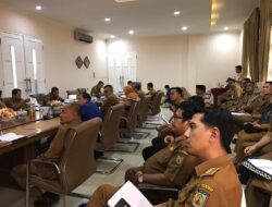 Pj Wali Kota Banda Aceh Pimpin Rapat Evaluasi PAD