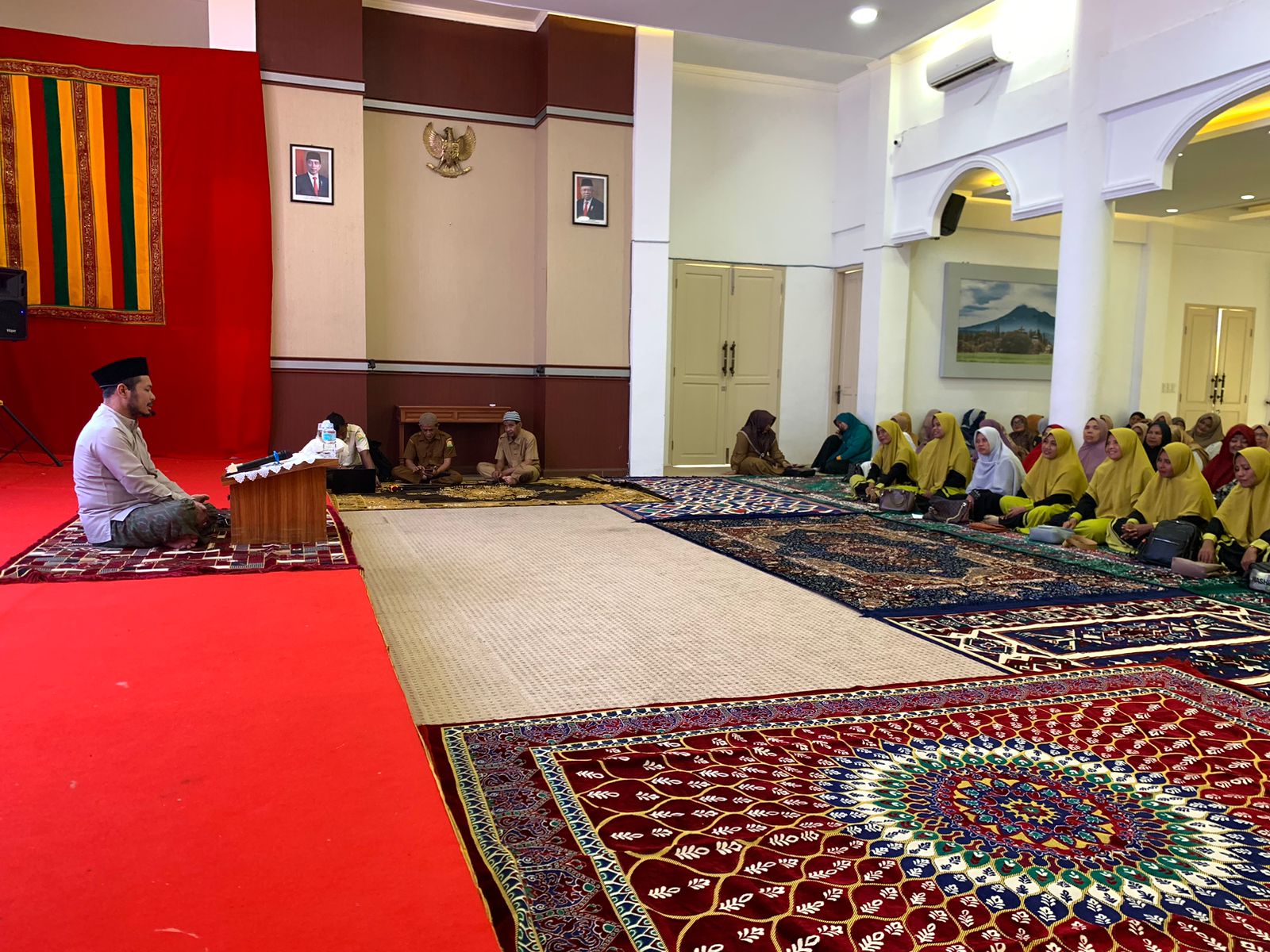 Sudah 18 Bulan Ustadz Masrul Aidi Isi Kajian TP PKK di Meuligoe Bupati Aceh Besar