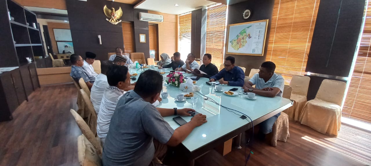 Plt Sekdako Pimpin Rakor Penertiban dan Penegakan Syariat Islam