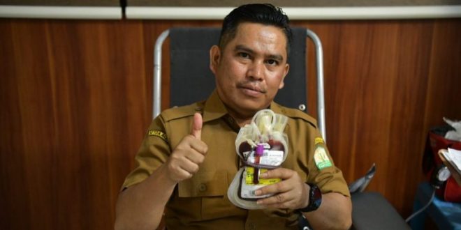 ASN Dinas PUPR Aceh Donor 85 Kantong Darah
