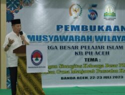Gubernur Buka Muswil Keluarga Besar Pelajar Islam Indonesia Aceh