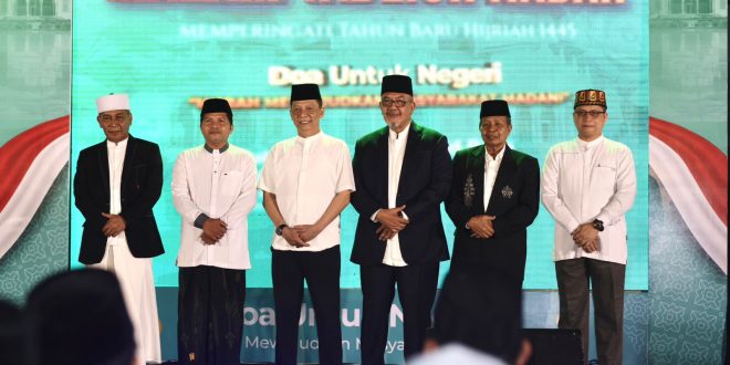 Gubernur Hadiri Tabligh Akbar 1 Muharram di Masjid Raya