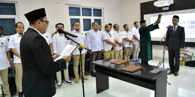 Irawan Pandu Negara Dilantik Sebagai Sekretaris BPMA