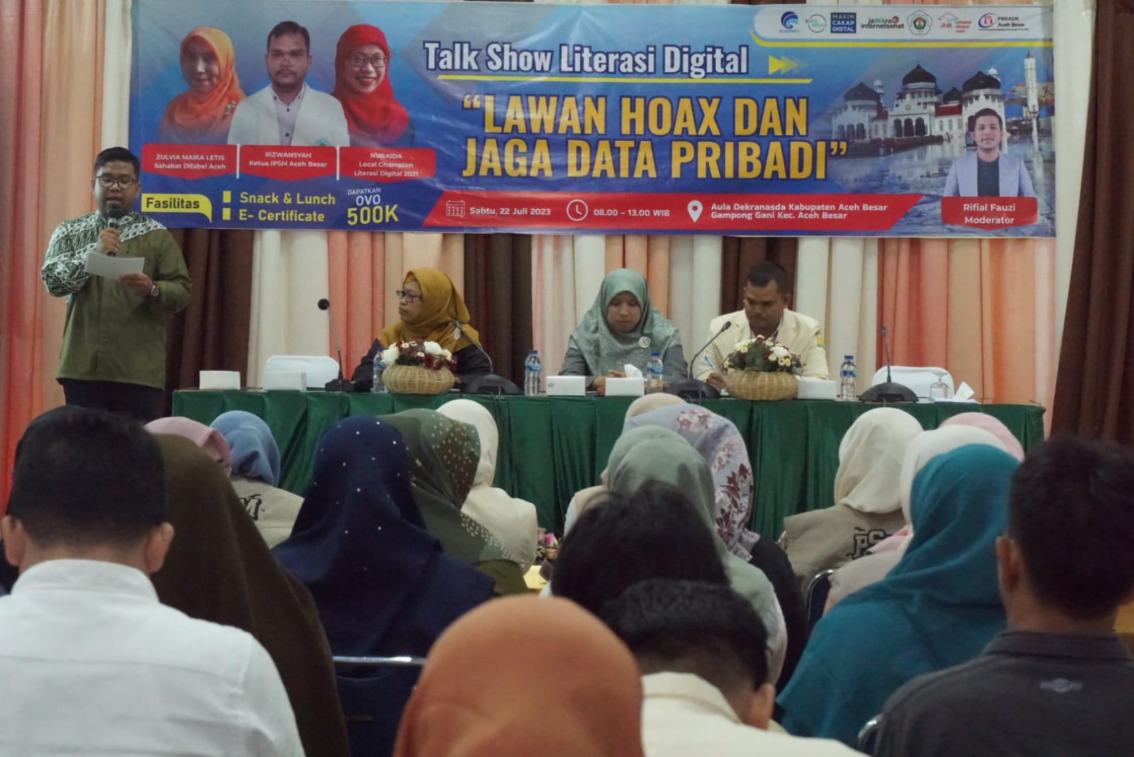 PSM Aceh Besar Gandeng Kominfo Gelar Talk Show Literasi Digital