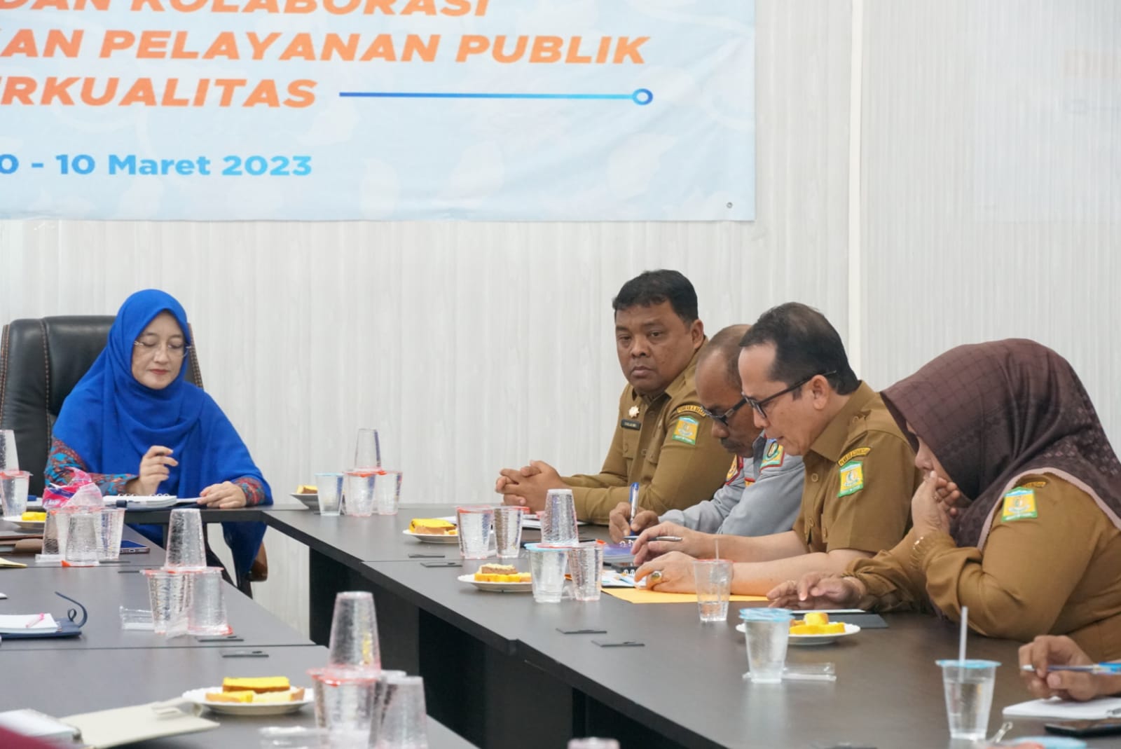 Pemkab Aceh Besar Jalin Komunikasi Peningkatan Layanan Publik dengan Ombudsman RI