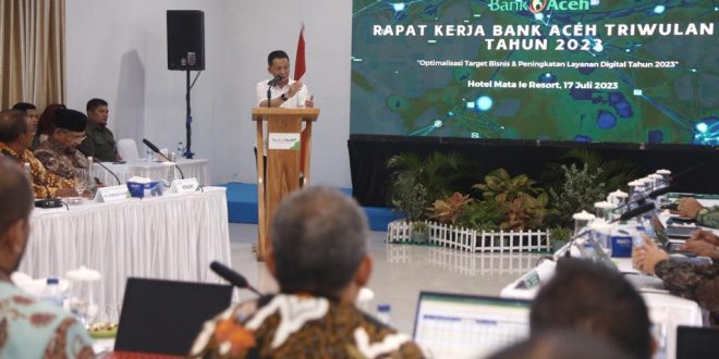 Penjabat Gubernur Minta Bank Aceh jadi Motor Penggerak Pembangunan di Aceh