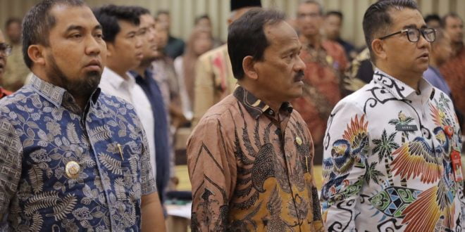 Pj Bupati Aceh Besar Dampingi Dirjen Otda Kemendagri pada Rapat Terkait LPPD