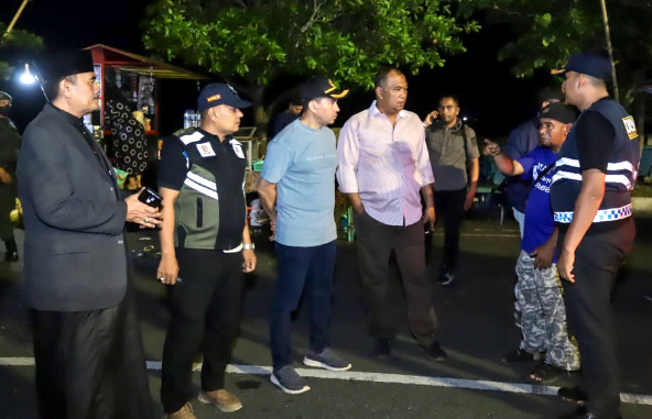 Plt Kasatpol PP WH Dampingi Plt Sekdako Pantau Banda Aceh