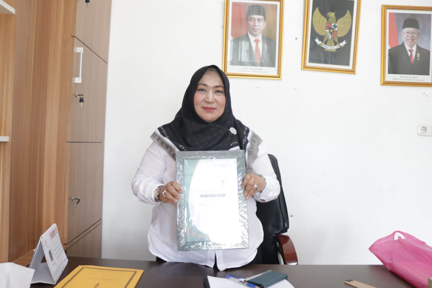 RSUD Aceh Besar Terima Penghargaan FKRTL Antrean Online Bridging