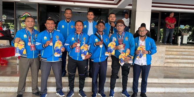 Tim Catur Aceh Raih 2 Emas dan 1 Perunggu Pada Pornas Korpri Semarang
