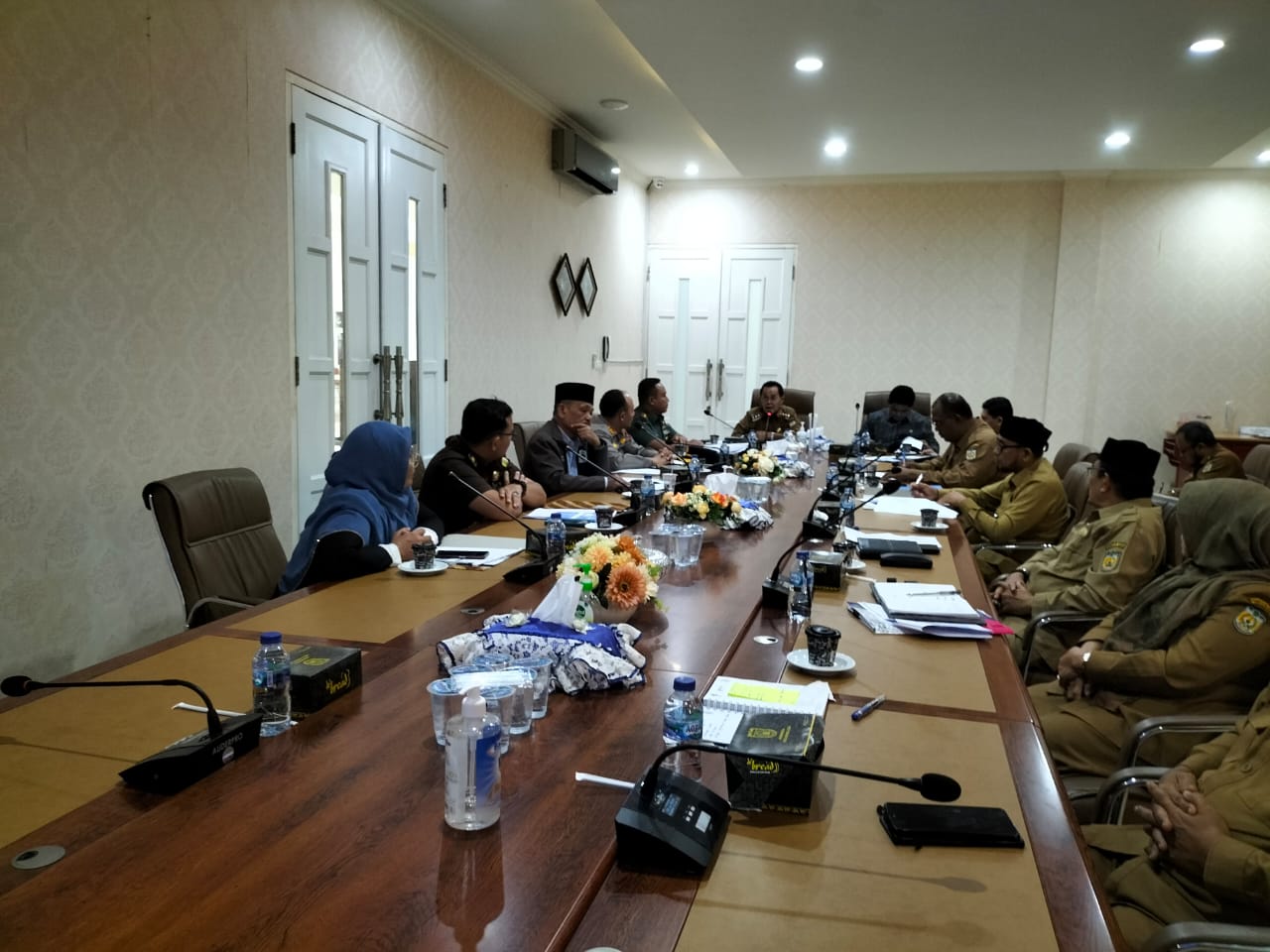 Gelar Rapat Forkopimda, Pj Walikota Bahas Pengendalian Inflasi Hingga Pilchiktak 2023