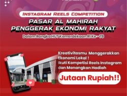 Diskopukmdag Banda Aceh Selenggarakan Kompetisi Video Reels Instagram