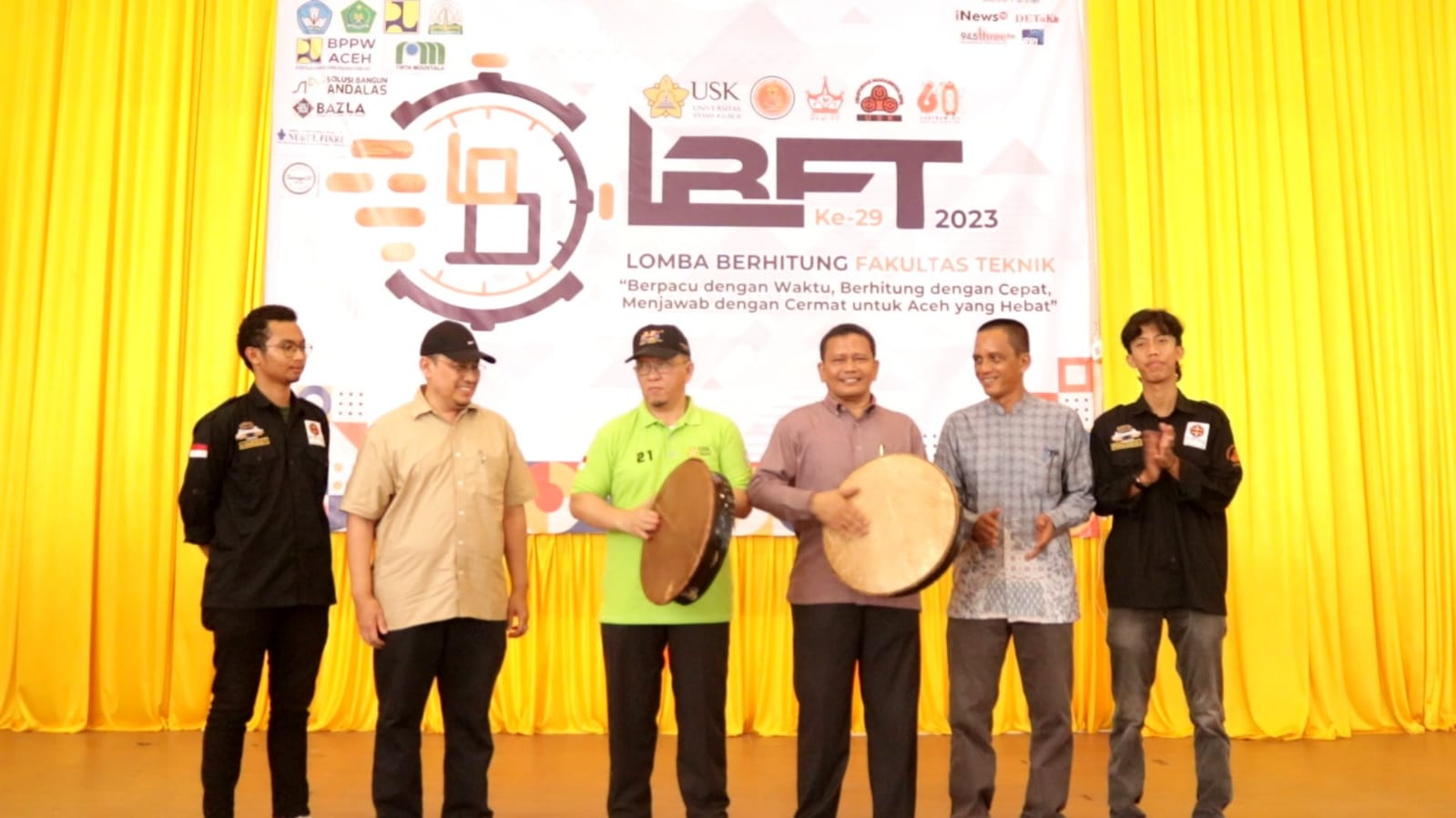 Wakili Pj Bupati Aceh Besar, Ir Makmun Buka LBFT USK Ke-29