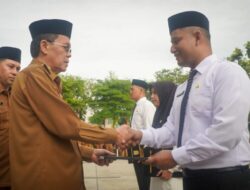 Pj Wali Kota Serahkan 262 SK PPPK Guru
