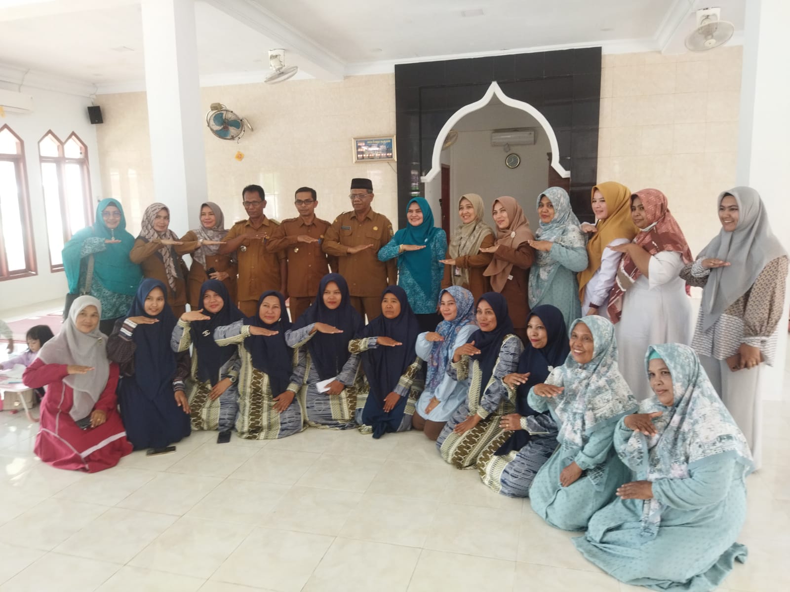 Camat Mustafa Monitor Pelaksanaan Penimbangan Balita