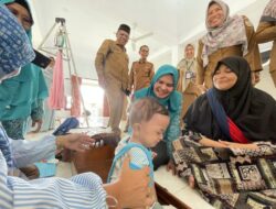 Pj Ketua TP-PKK Banda Aceh Monitoring Aksi Bulan Penimbangan Serentak