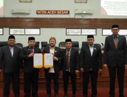 Dengan Suara Bulat, Seluruh Fraksi DPRK Terima LKPJ Bupati Aceh Besar TA 2022