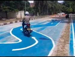 Satlantas Polresta Banda Aceh Launching Uji Lintasan Praktik SIM Baru