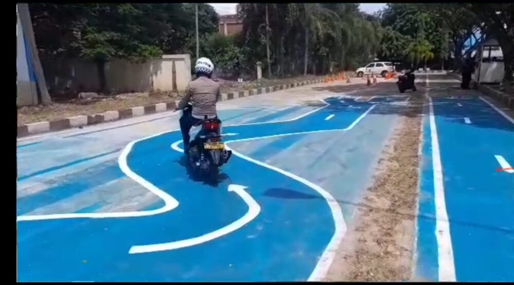 Satlantas Polresta Banda Aceh Launching Uji Lintasan Praktik SIM Baru