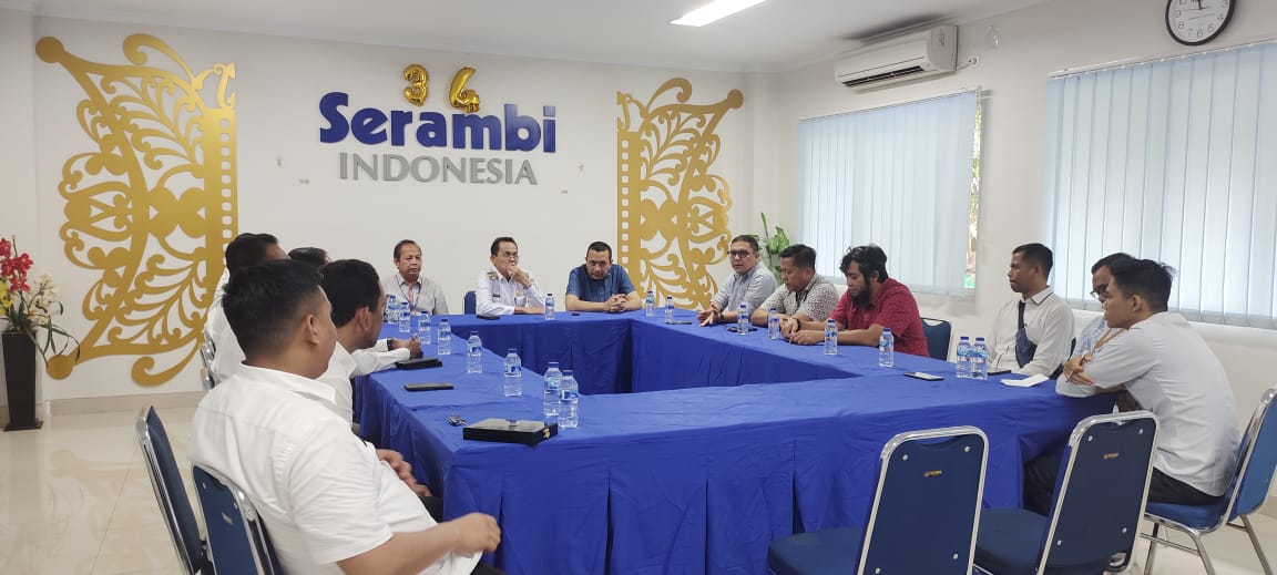 Pj Wali Kota Kunjungi Serambi Indonesia, Kadiskominfotik: Kita Selalu Bersinergi