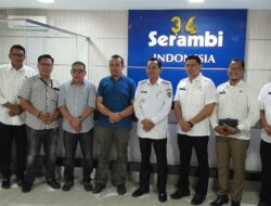 Pj Wali Kota Kunjungi Harian Serambi Indonesia