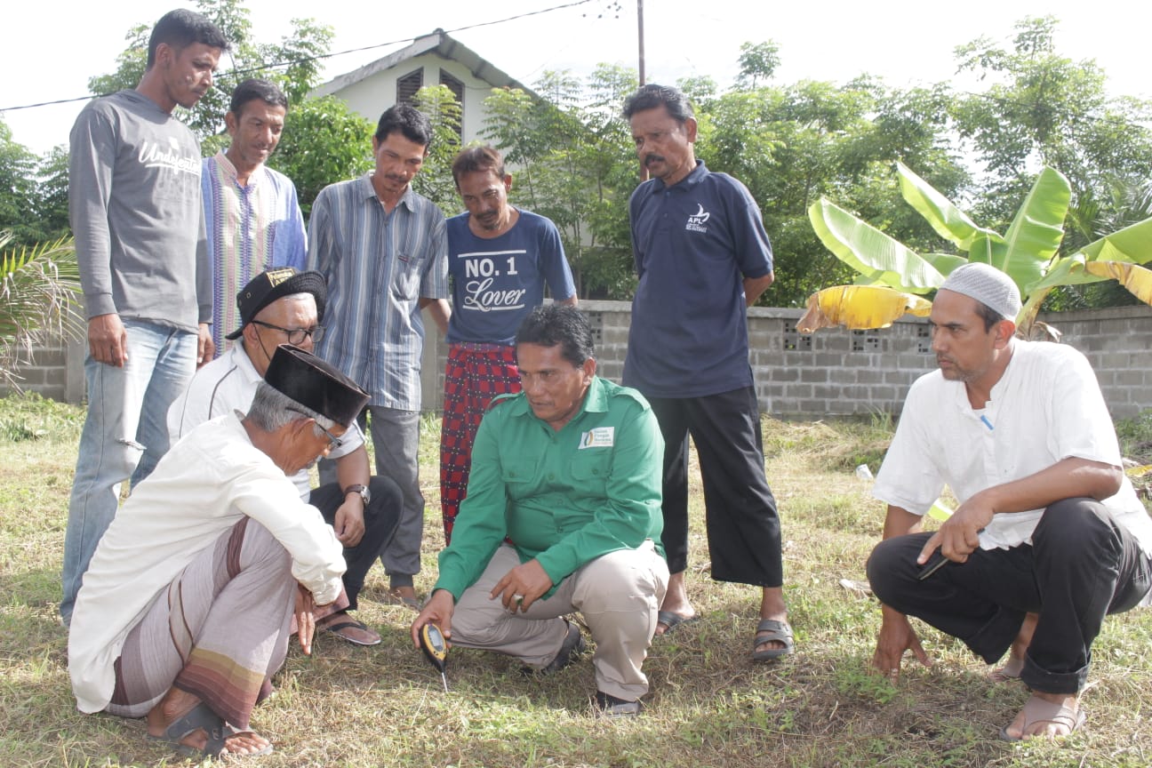 Kadis Pangan Aceh Besar Edukasi dan Penyuluhan Tanaman Pekarangan untuk Warga Pulo Nasi